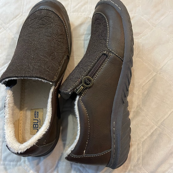 JBU by JAMBU Memory Foam Zip Detail Outside/Inside Slip On Slipper Women's - Picture 1 of 12